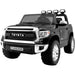 Toyota Tundra Elektrische Kinderauto 12V + 2.4G RC (zwart) - Trapautodealer